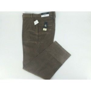 LAUREN RALPH LAUREN CORDUROYS CLASSIC FIT PANTS MENS SIZE 42X30 TAN COLO…